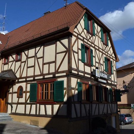 Pension Krone Sternenfels Exterior photo